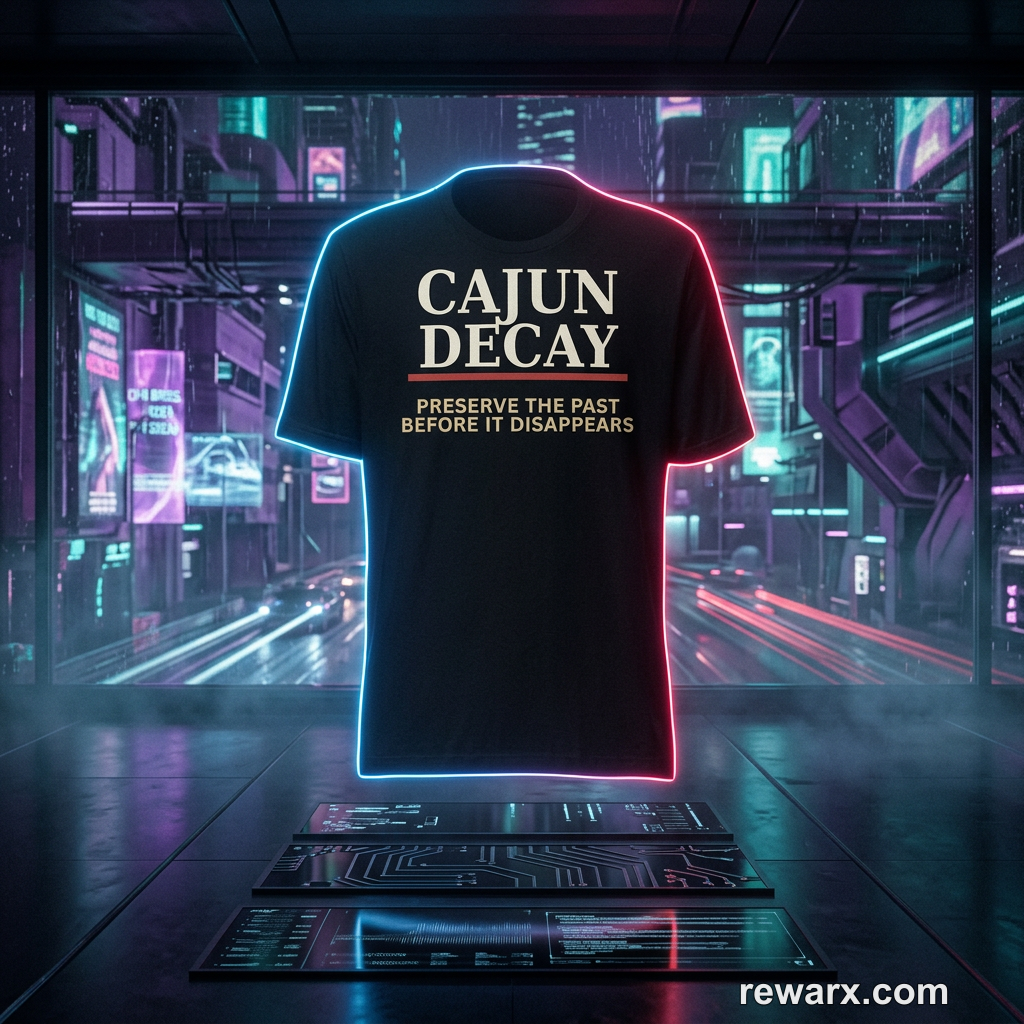 Cajun Decay “Preserve the Past” T-Shirt