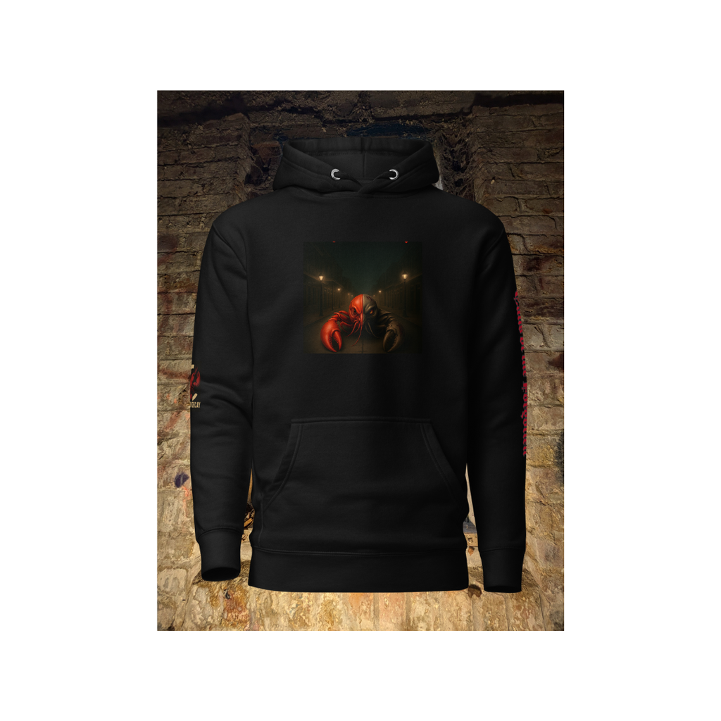 Cajun Decay “Krusty the Crawfish Demon” Premium Hoodie)