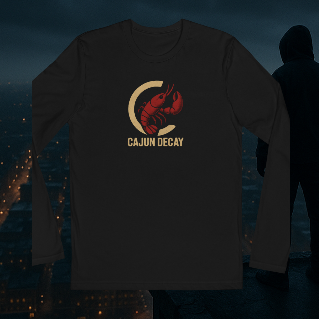 Cajun Decay “Krusty the Crawfish Demon” Long Sleeve Crew Shirt