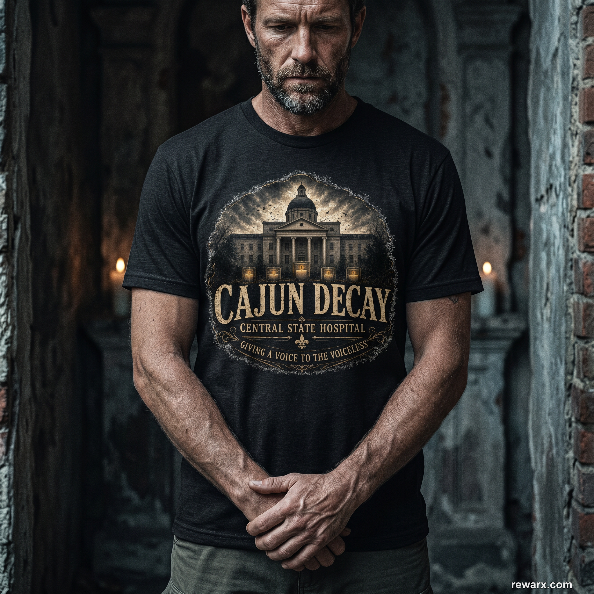 Cajun Decay – Central State Hospital Unisex Tee ("Voice for the Voiceless")