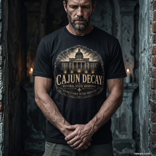 Cajun Decay – Central State Hospital Unisex Tee ("Voice for the Voiceless")