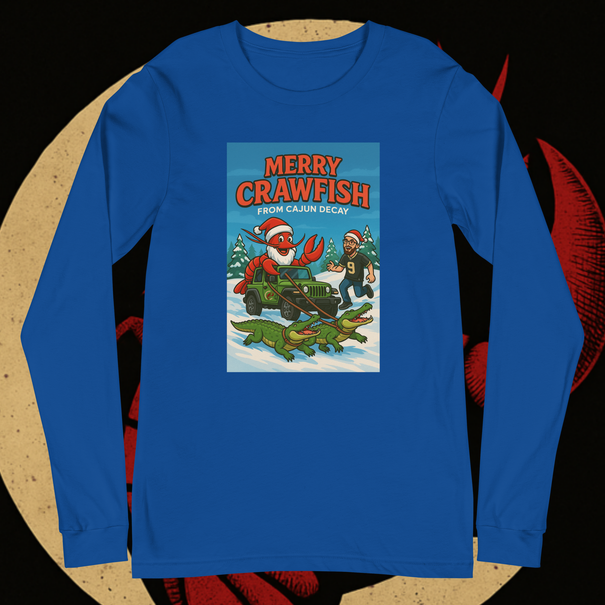 Merry Crawfish Long Sleeve